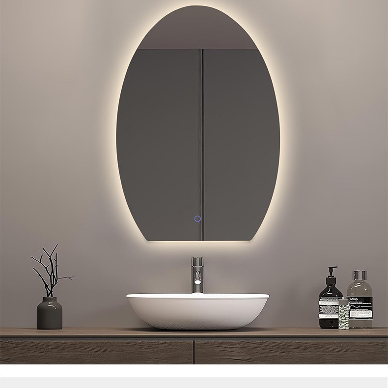 化妆镜/镜子/镜子化妆镜/镜子毛绒/化妆镜镜子细节图