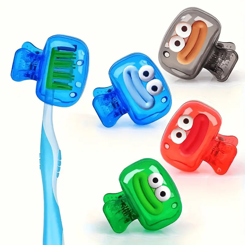Cross-border bestseller toothbrush case, large-mouthed dopamine toothbrush case, home travel toothbrush protective cap, storage box