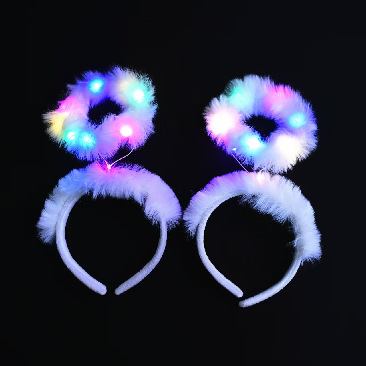 LED Angel luminous headband Birthday party Fairy Cute angel wings Luminous headband decoration Headwear batch Application Scenario