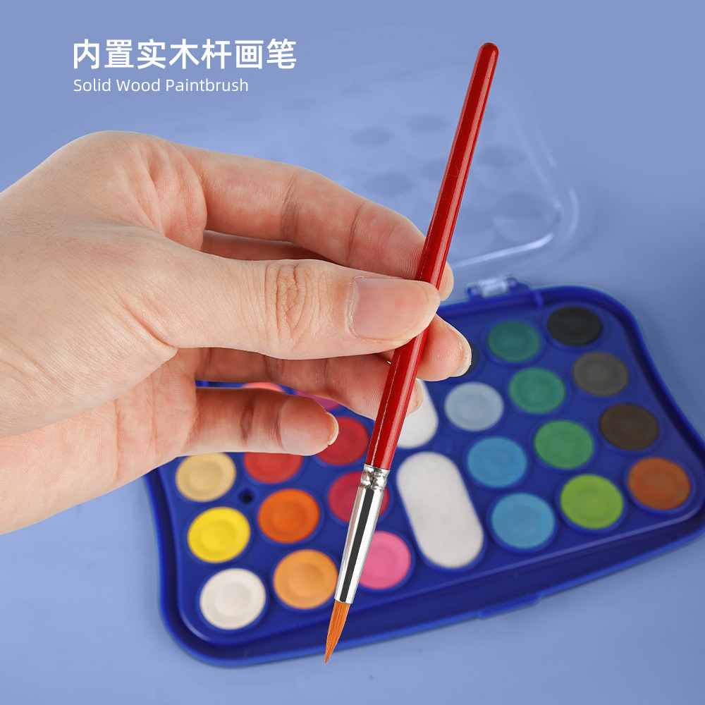 丙烯/丙烯颜料/脸彩/颜料水彩颜料/植绒彩绘本细节图