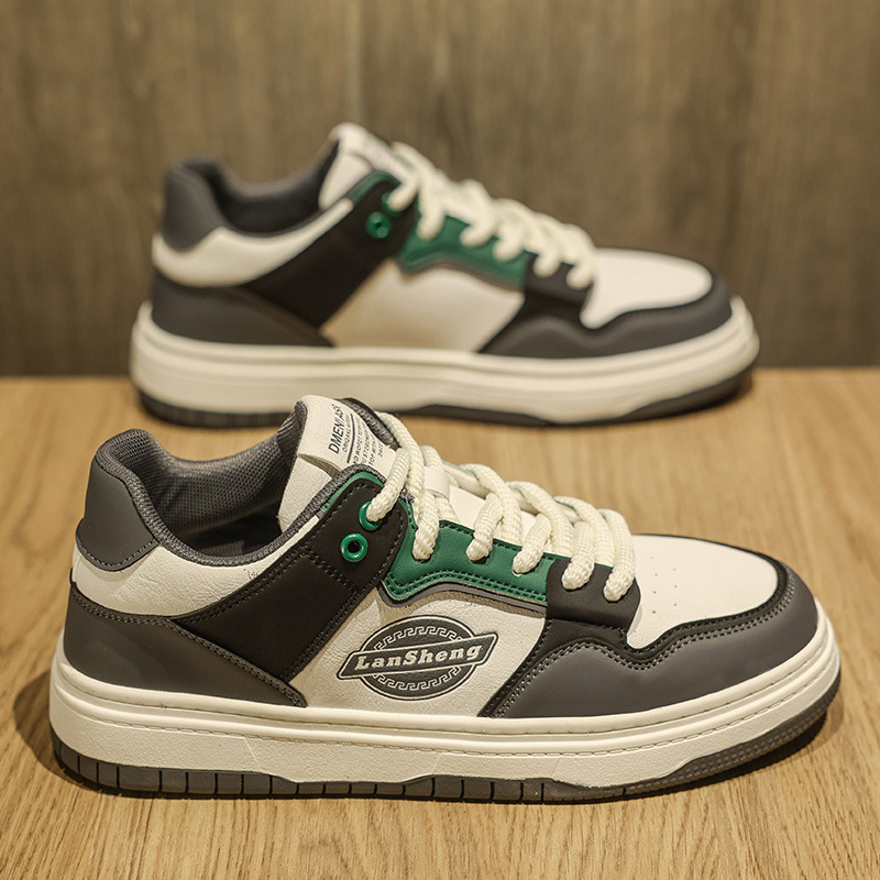 Men's shoes 2025 new spring trendy brand, versatile, high-end, breathable casual shoes, sports student niche design sneakers Specification image