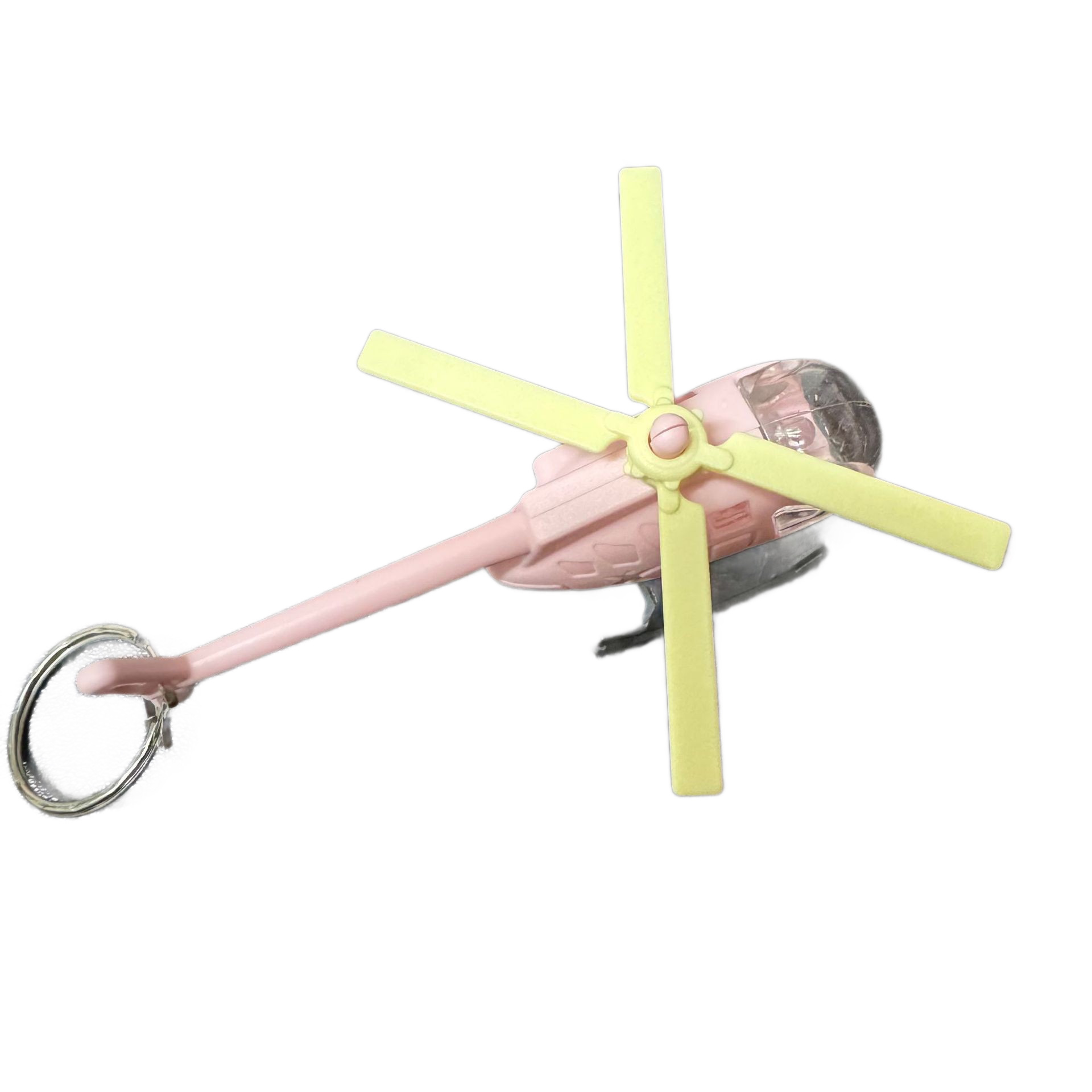 Luminous helicopter keychains, children's toys, night market stalls, street stalls, wholesale of cartoon creative gifts Item Picture