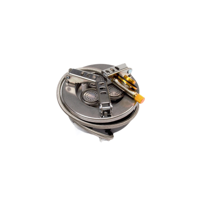 Outdoor picnic five-star fierce stove, three-head stove, portable camping stove, gas, high-altitude liquefied gas, gas stove Item Picture