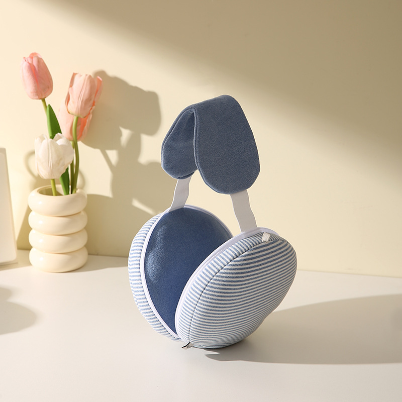 多功能PP棉U型枕遮光睡眠眼罩颈枕头二合一趴睡午休枕飞机旅行枕产品图