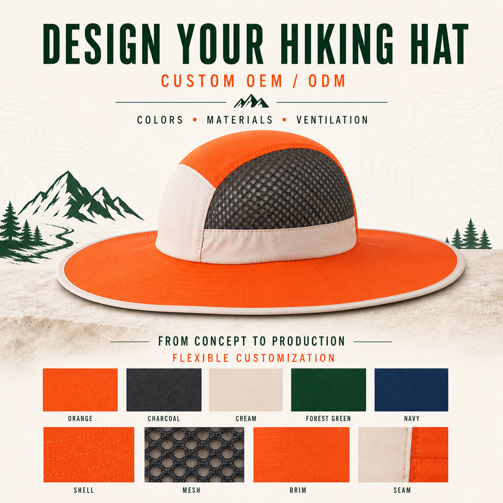 Customized basin hats for cross-border factories, men's and women's sun-protective fisherman hats, sample embroidery LOGO, cross-border team gift hats Specification image