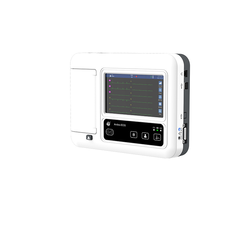 iECG-03A three-channel electrocardiograph, a portable, small and printable medical electrocardiograph exclusively for foreign trade Application Scenario