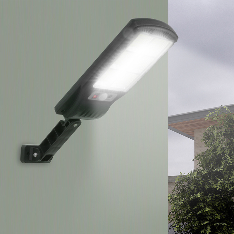 Outdoor solar road lighting street lamps, human-sensing garden light strips, remote control LED wall lamps, waterproof garden lamps Specification image