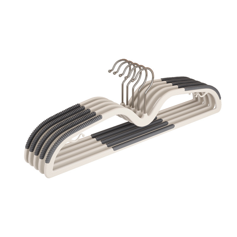Anti-slip and traceless clothes hanger, home wardrobe with a shortened neck, short anti-shoulder corner, and a rotatable clothes drying rack. Modern style Item Picture