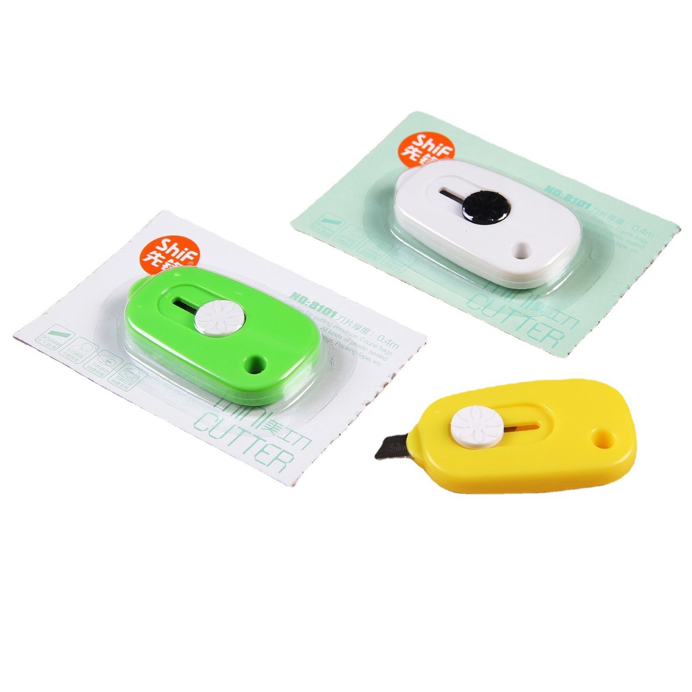 Pioneer shif81018102 color mini Utility knife, open and carry with you by express delivery Item Picture