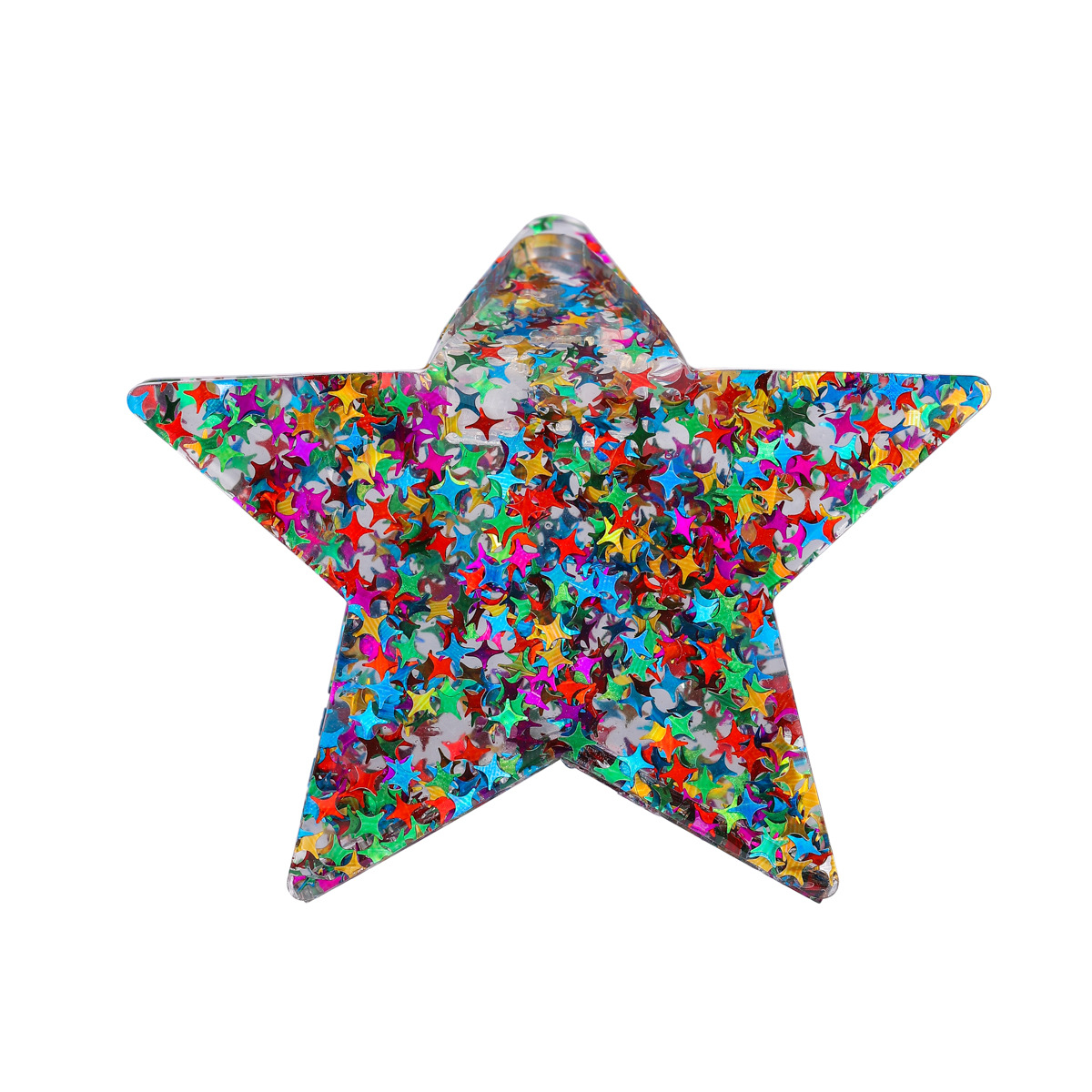 Fashionable and individual star hair grabber, hot girl sweet cool style grabber, large back head updo hair shark clip, versatile wholesale Item Picture