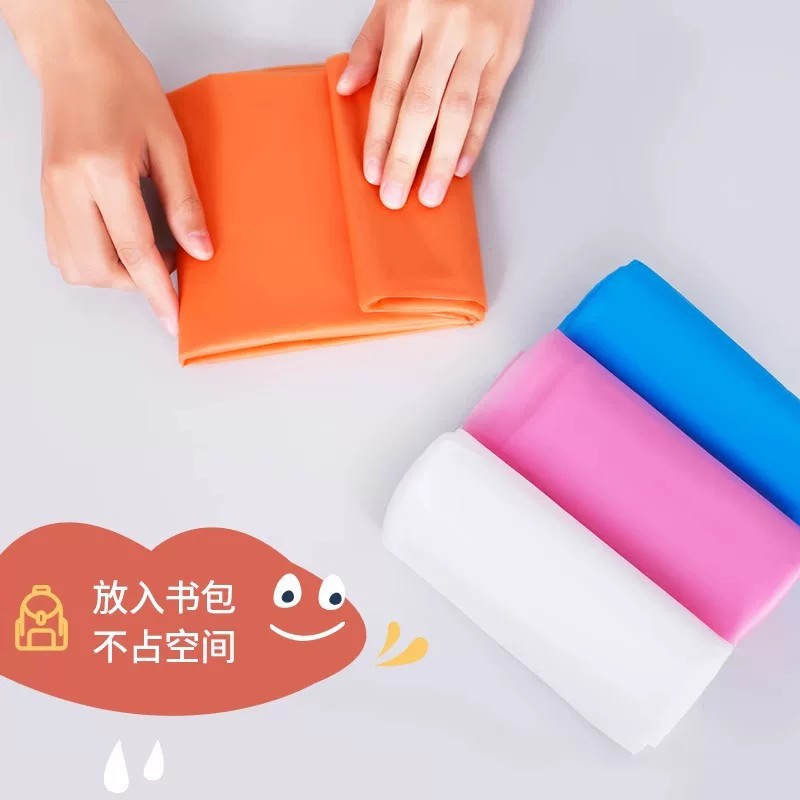 连体雨衣、雨披实物图