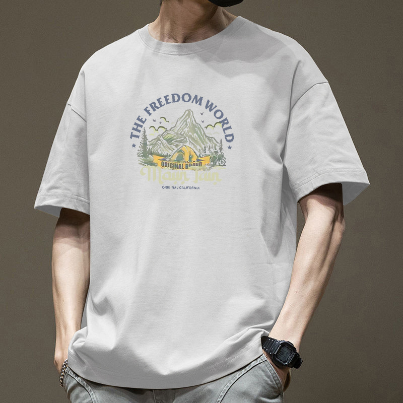 短袖/T恤/短袖T恤/体恤男士短袖潮流/t恤产品图