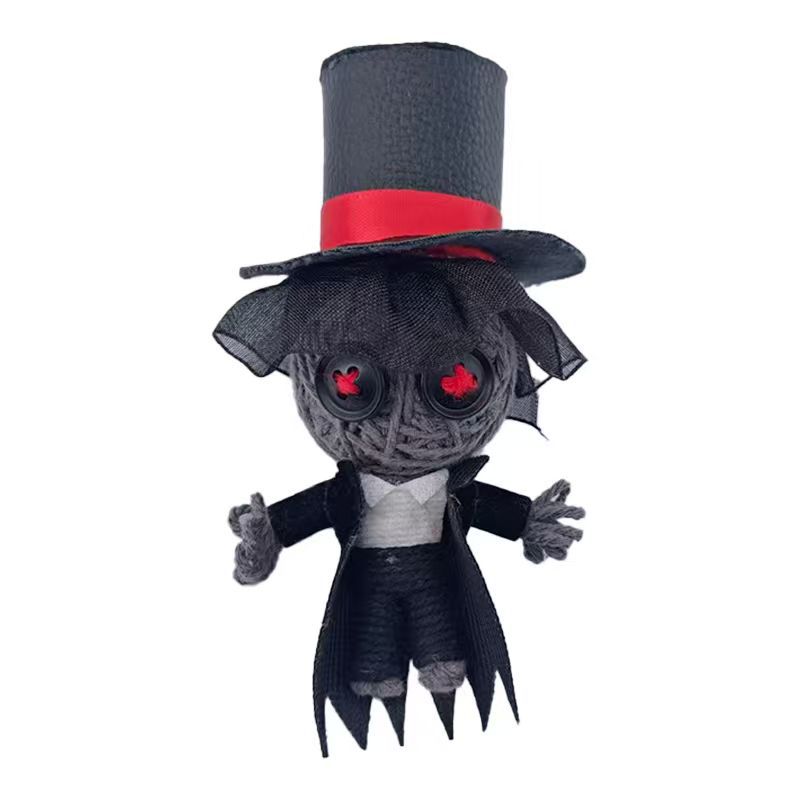 The Magician's original fifth series cotton thread doll, Voodoo doll, Fudu doll, export version, all handmade Item Picture