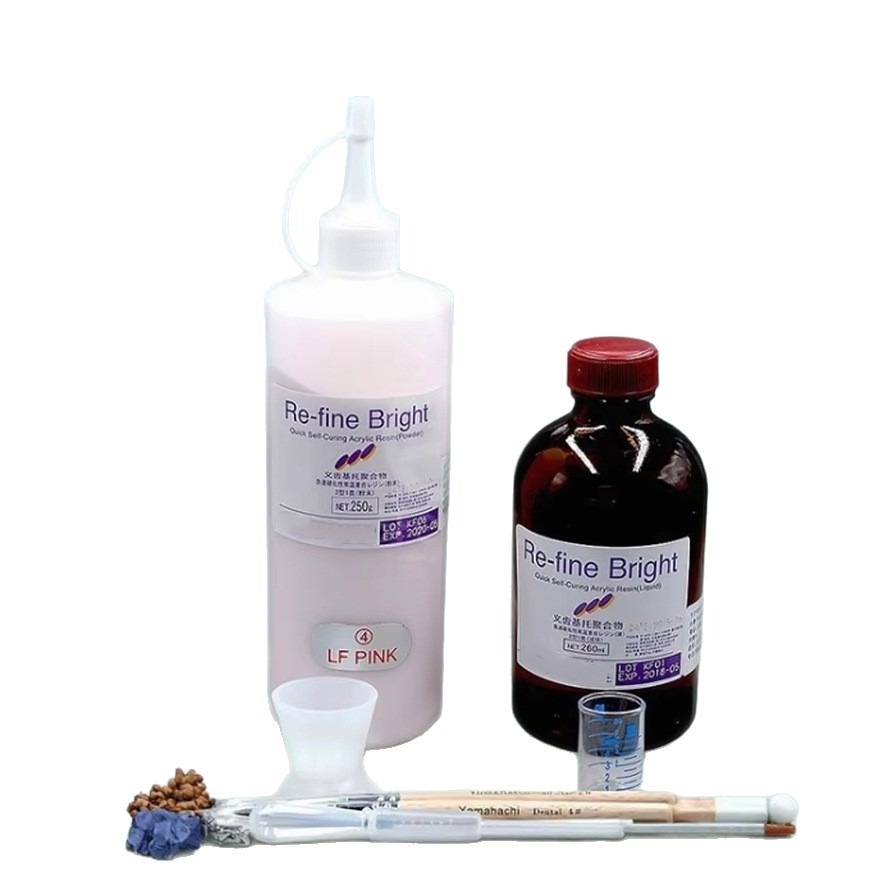 Cross-border exclusive denture base, polymer denture base, polymer dental tray, powder, liquid dental materials Item Picture