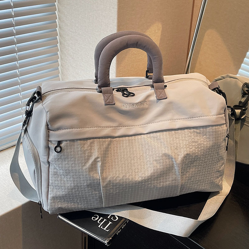 短途旅行包女轻便多功能斜挎运动健身包手提出差大容量收纳行李袋