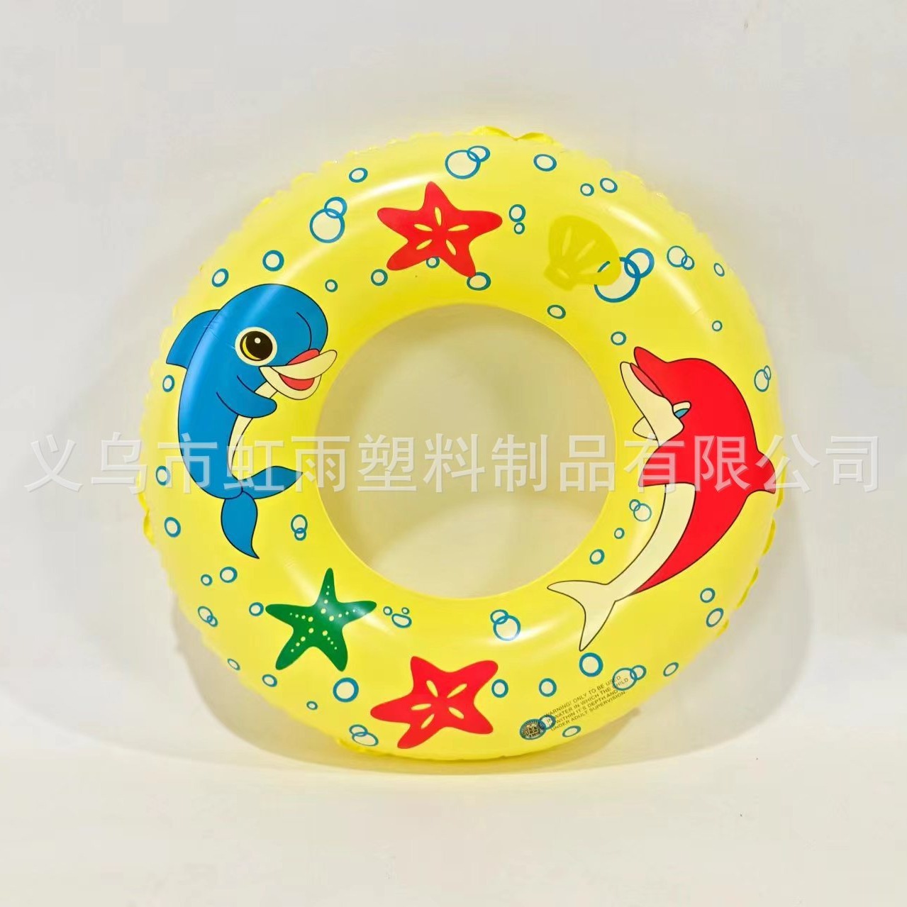 Factory direct sales of children's swimming rings, inflatable PVC life rings for children under 5 to 8 years old, 60# dolphin rings Application Scenario