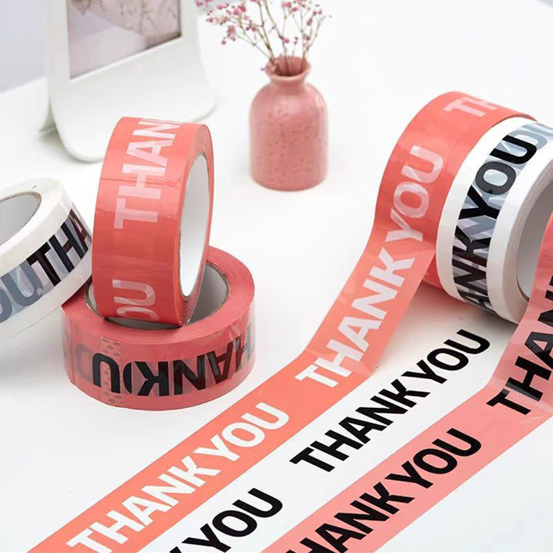 THANKYOU printed tape, express packaging and sealing tape, letter tape, pattern cartoon tape