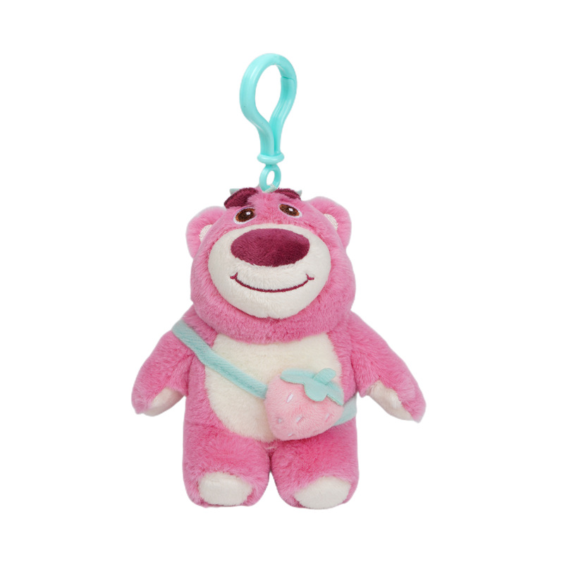 创意潮流玩具/熊猫小包/手工布娃娃/毛毡娃娃/变脸娃娃钥匙扣细节图