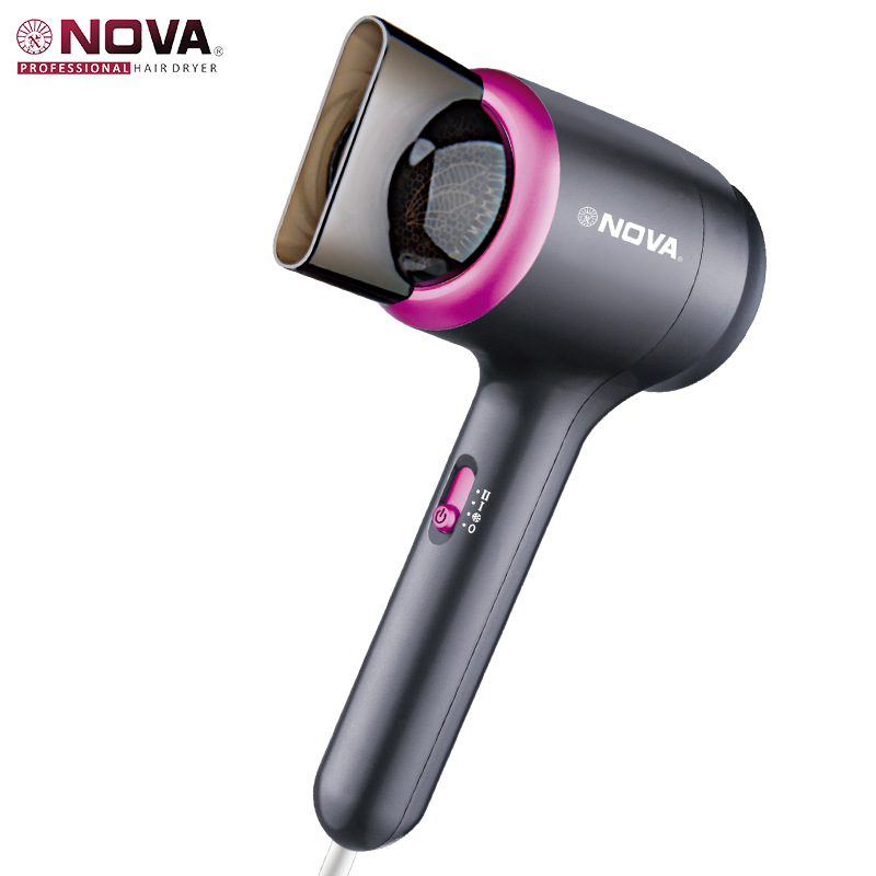 专业NOVA NV-7418吹风机高速静音护发造型神器白底实物图