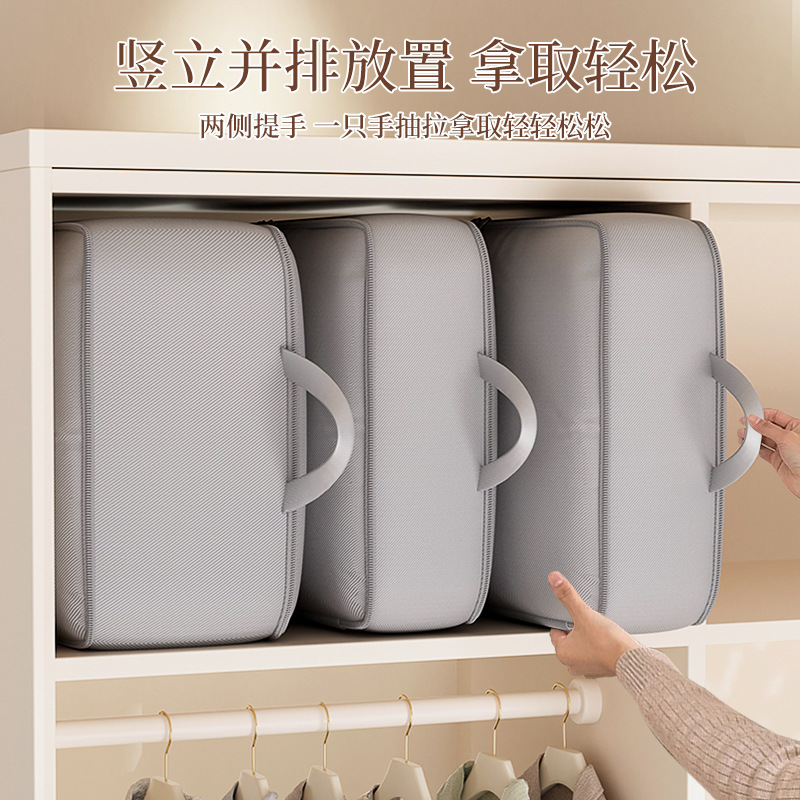 羽绒服收纳袋家用压缩袋旅行便携行李包衣服整理防尘防水收纳神器产品图