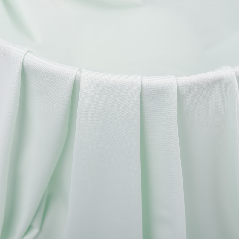 Ice-feel sun-protective clothing, plain weave ice silk fabric 75D stretch polyester ammonia 160G knitted sleeve mask ice silk fabric, ice silk plain weave details Picture