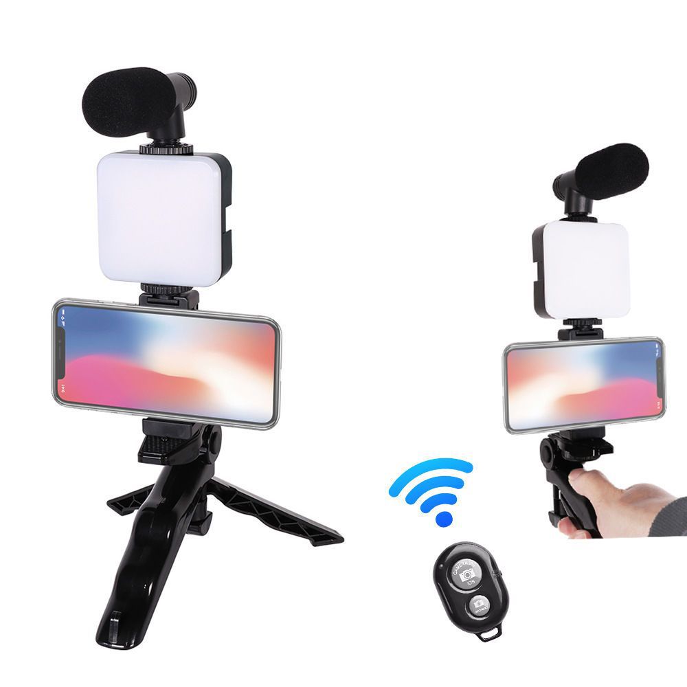 والمصابيح RGB الملونة عبر الحدود والمصابيح الجيب الملونة، والمصابيح RGB الملتقطة من خلال الهواتف الخلوية تبث بث مباشر لمصابيح الميكروفون الجميل Application Scenario
