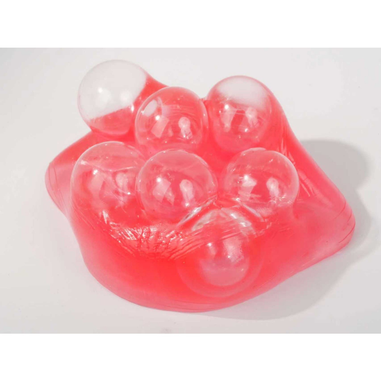 Colorful acne toys, fun and transparent, essential for stress relief, soft and childlike fish-slacking tools Specification image