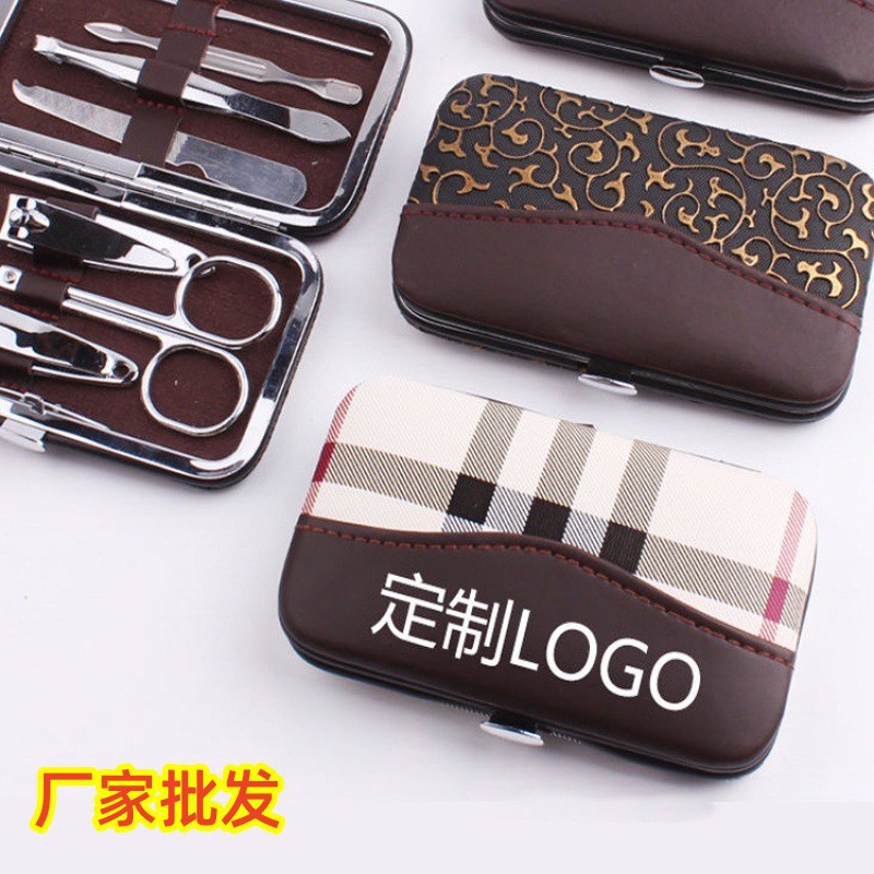 7 pieces of nail clipper sets, decoration nails, beauty and nail care tools, nail clippers, stainless steel nail clippers for foot and hand care in stock