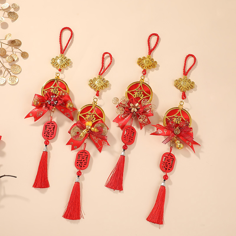 中国结福字吉祥挂件乔迁开业商务礼品装饰春节喜庆装饰品布置道具