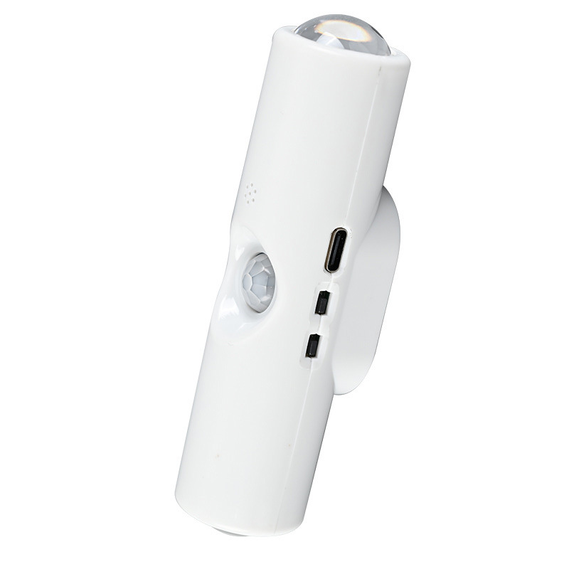 led night light, a popular and best-selling atmosphere wall lamp for bedrooms and bedside, a high-end shooting tube cat's eye magnetic human body sensor lamp Item Picture