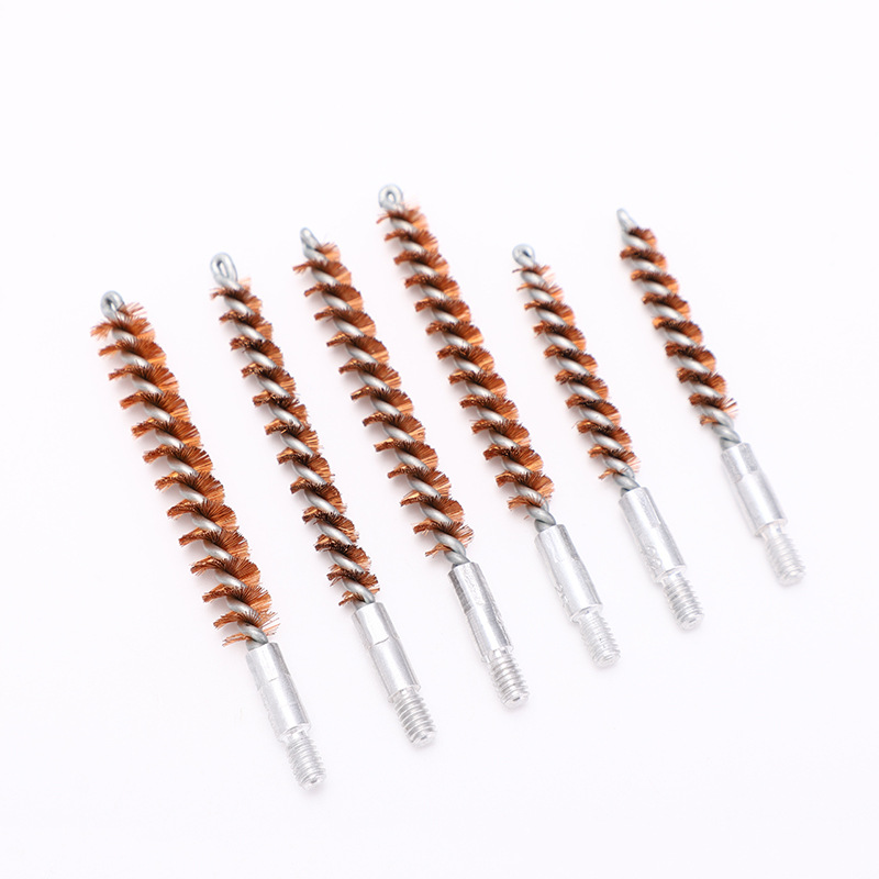 Wholesale gun brushes, barrel brushes, cleaning tools, pipe descaling, copper wire brush sets from the manufacturer are selling well on Amazon cross-border details Picture