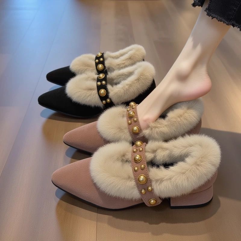 女式时装单鞋实物图