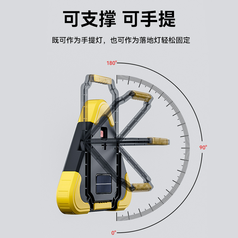 Vehicle-mounted warning frame, car traffic warning sign, vehicle tripod, solar reflective triangular sign, emergency light warning Specification image