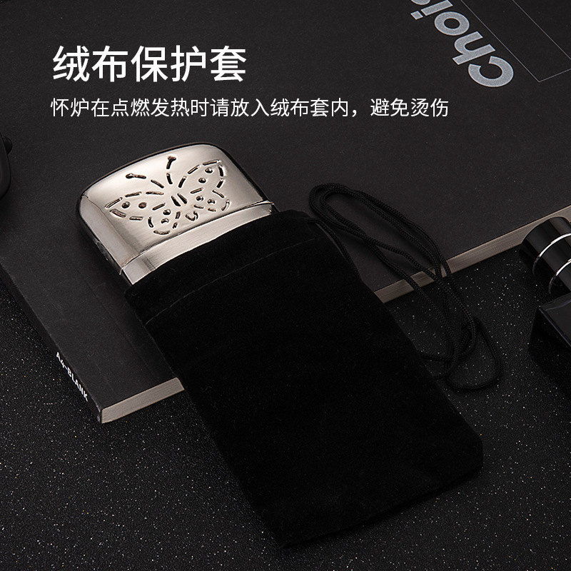 户外野营冬天取暖使用暖手炉保暖便捷恒温随身取暖怀炉工厂批发产品图