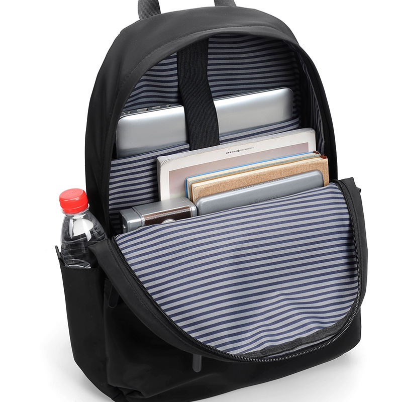 Cross-border new fashionable large-capacity backpacks, men's business computer backpacks, student schoolbags, gift distribution Item Picture