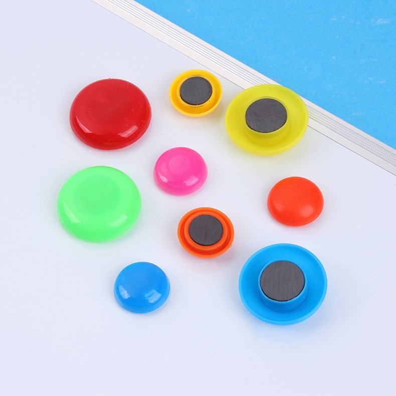 Whiteboard, blackboard, magnet, magnetic particle, strong magnetic iron attraction, office magnetic tile, 30mm round magnetic nail, colored stationery, magnetic buckle, teaching aid full figure