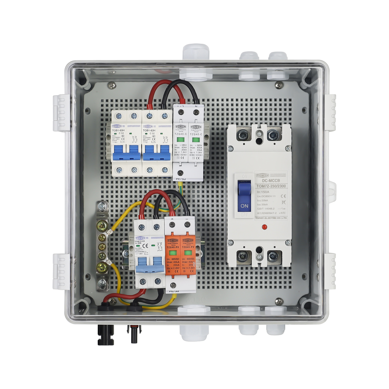 4200W6200W hybrid solar off-grid and grid-connected inverter, pure sine wave photovoltaic household energy storage inverter Application Scenario