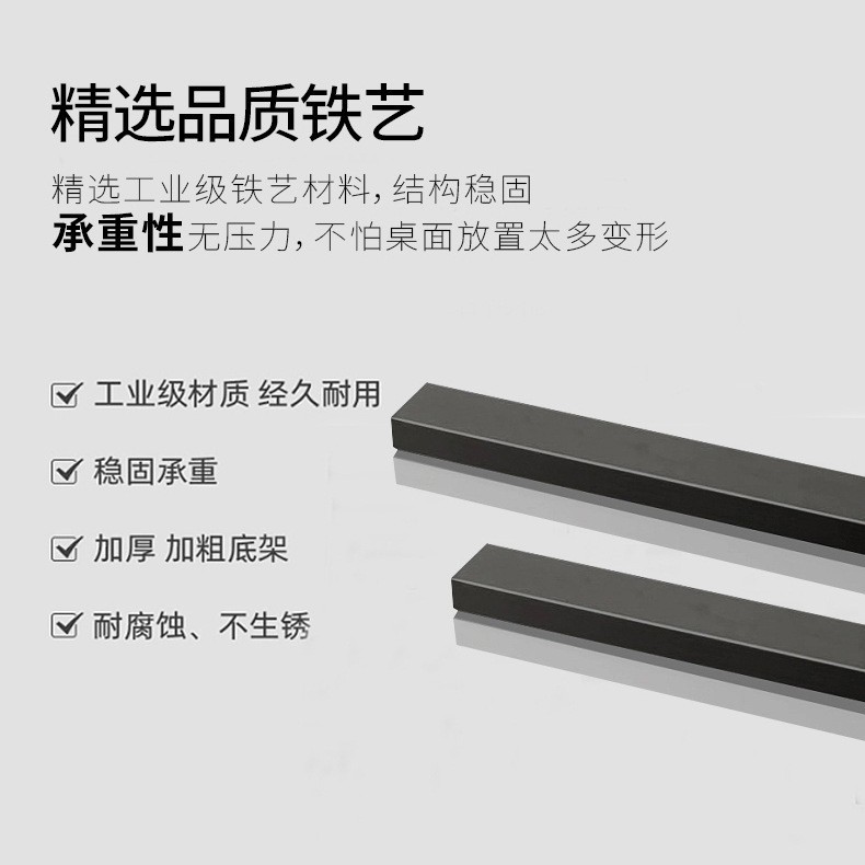 客厅家用现代出租屋阳台方形桌子矮桌商用茶桌小户型简易客厅茶几星辰 Specification image