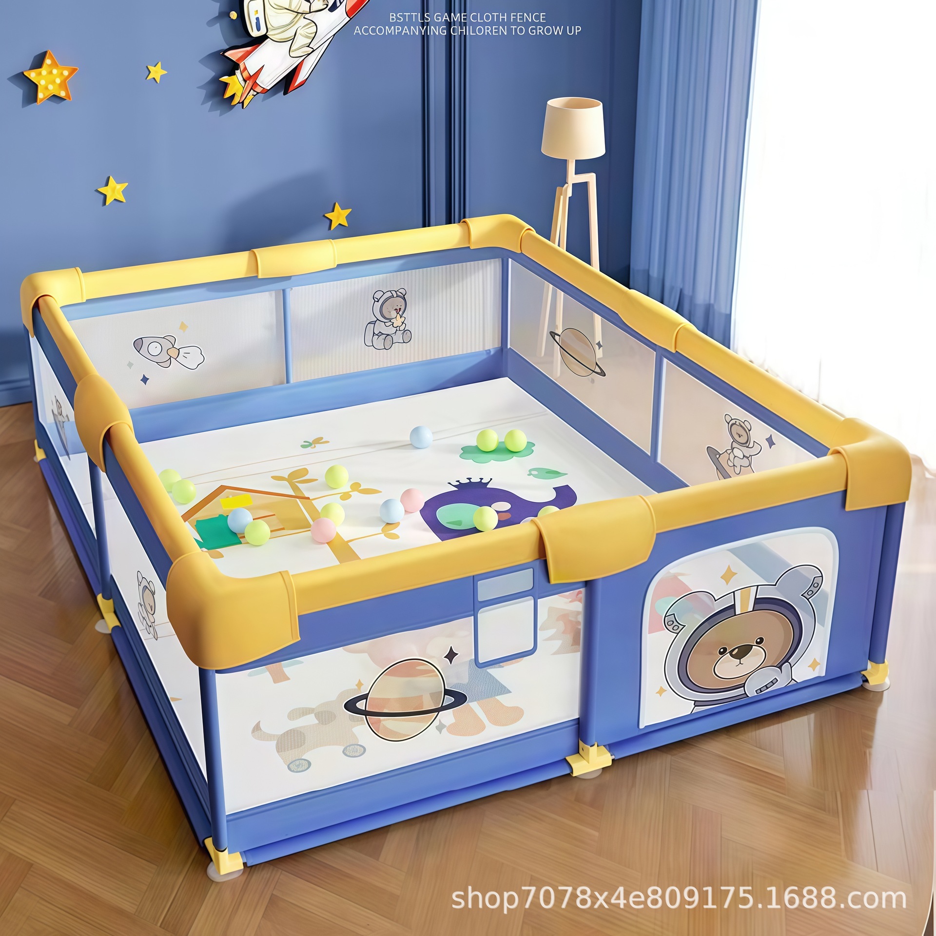 宝宝围栏/小孩室内游戏小屋帐篷/围栏/沙池宝宝沙滩/弹力球产品图