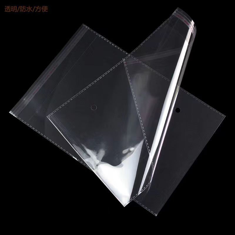 In-stock opp self-adhesive bags, accessories, clothing packaging bags, transparent plastic bags, Guka small bags, opp bags, self-adhesive bags Application Scenario
