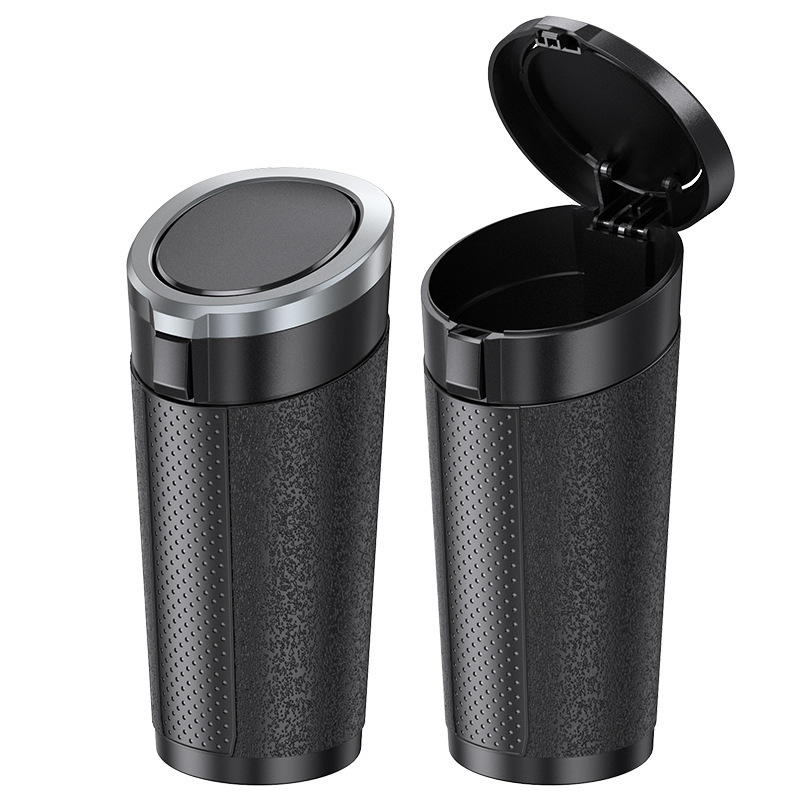 Portable car trash can, portable car storage bucket, TPE soft cup-shaped garbage bin, multi-functional car built-in storage box Item Picture