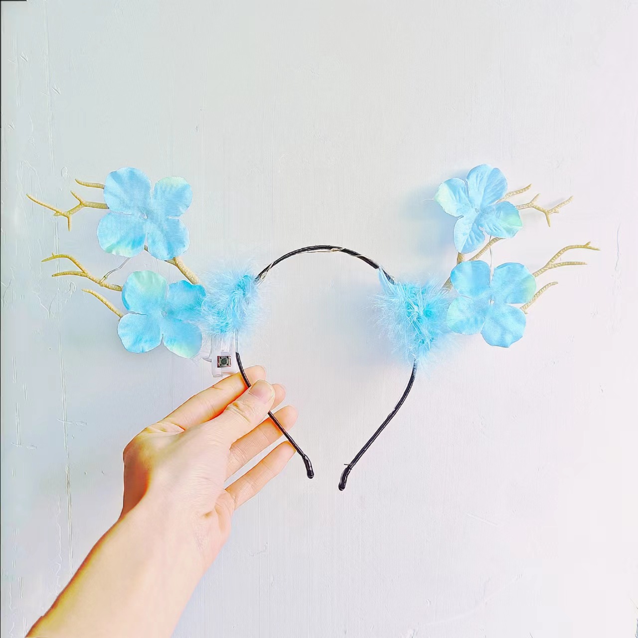 仿真花/串花藤吊/金色系仿真花/多肉/←塑料花那裡卖白底实物图