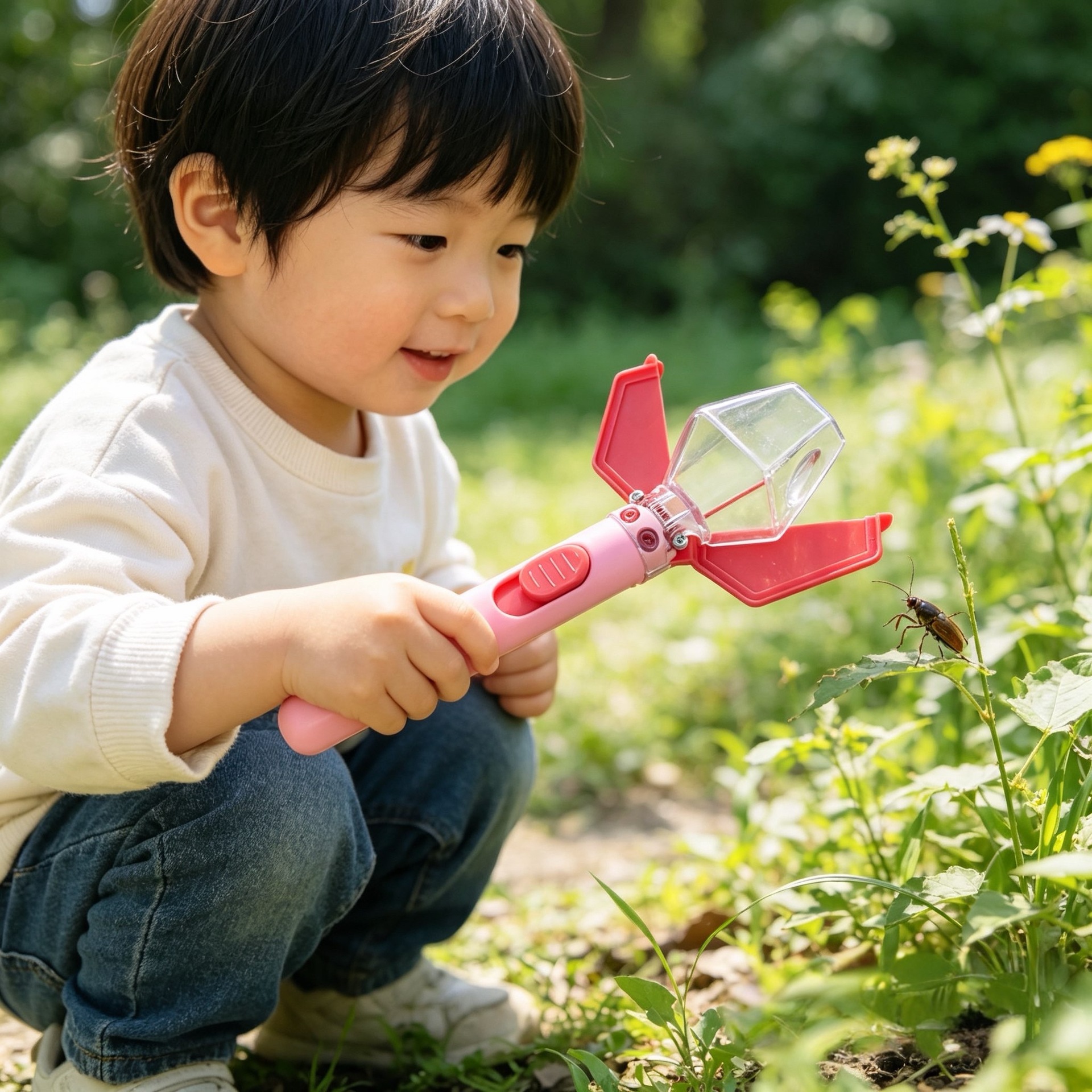 Wholesale of new cross-border exploration and observation insect traps for children's intelligence outdoor insect traps details Picture