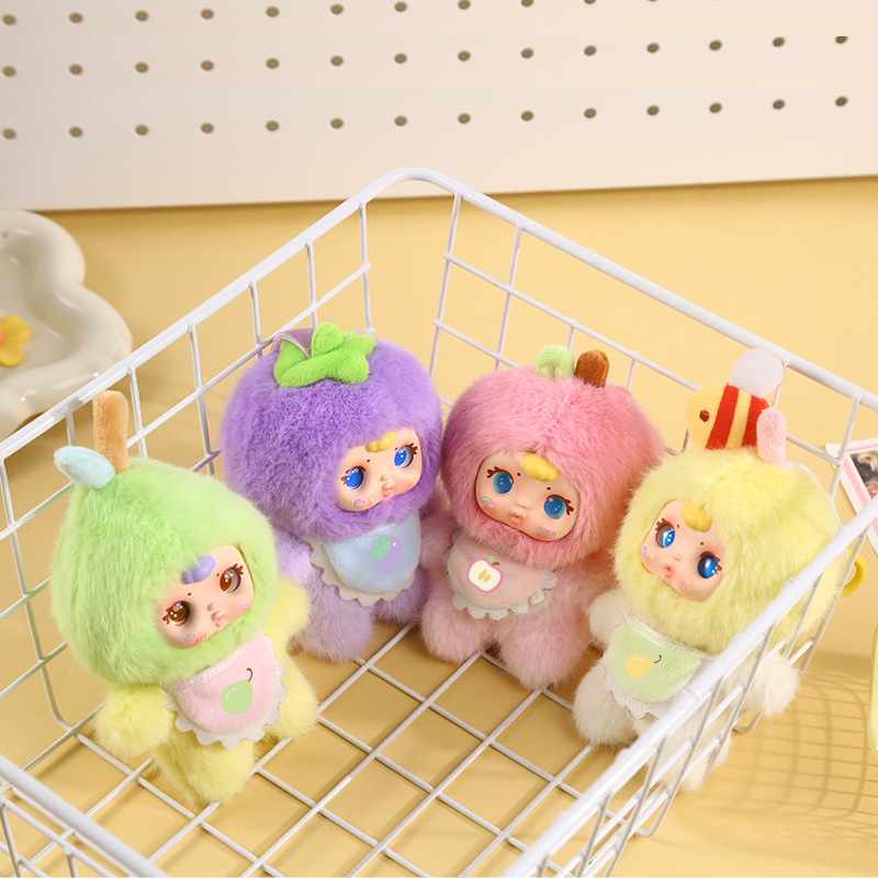 Wholesale of cute and adorable pet party plush blind boxes, bags, pendants, living room decorations, cross-border handicrafts, and table ornaments details Picture