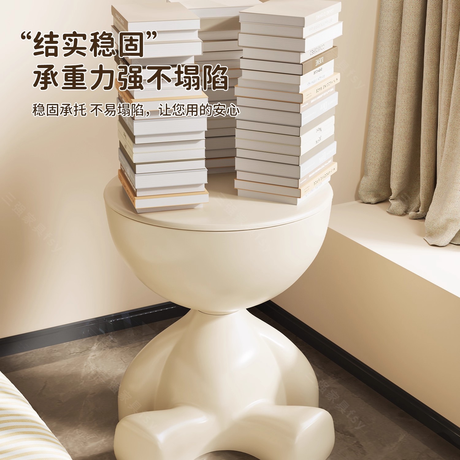 床头柜边几/床头柜/保险柜保险箱/木头物柜子/浴室柜细节图