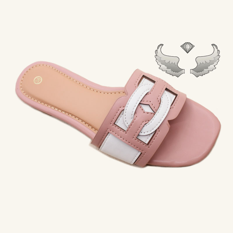 女式凉拖实物图