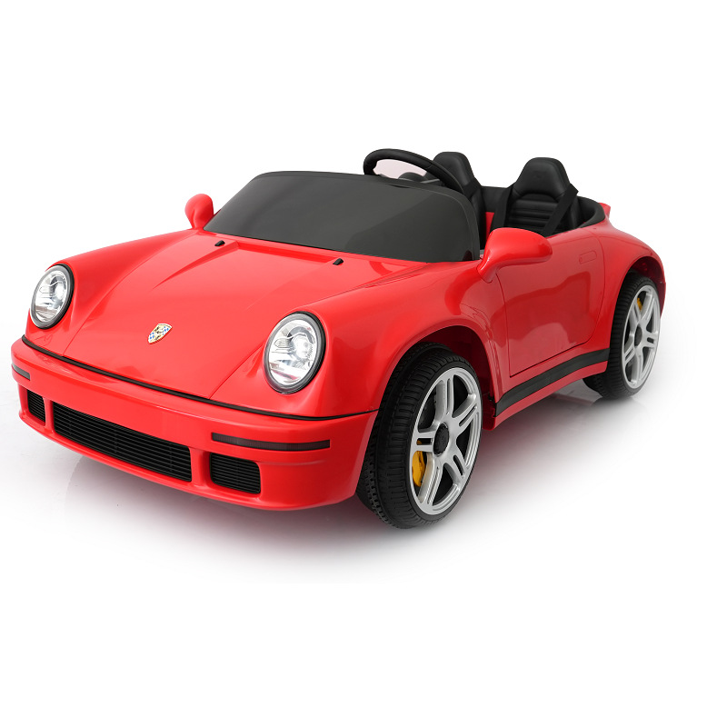 儿童电动汽车保时捷电动车四轮遥控宝宝玩具车小孩男女充电可坐玩产品图