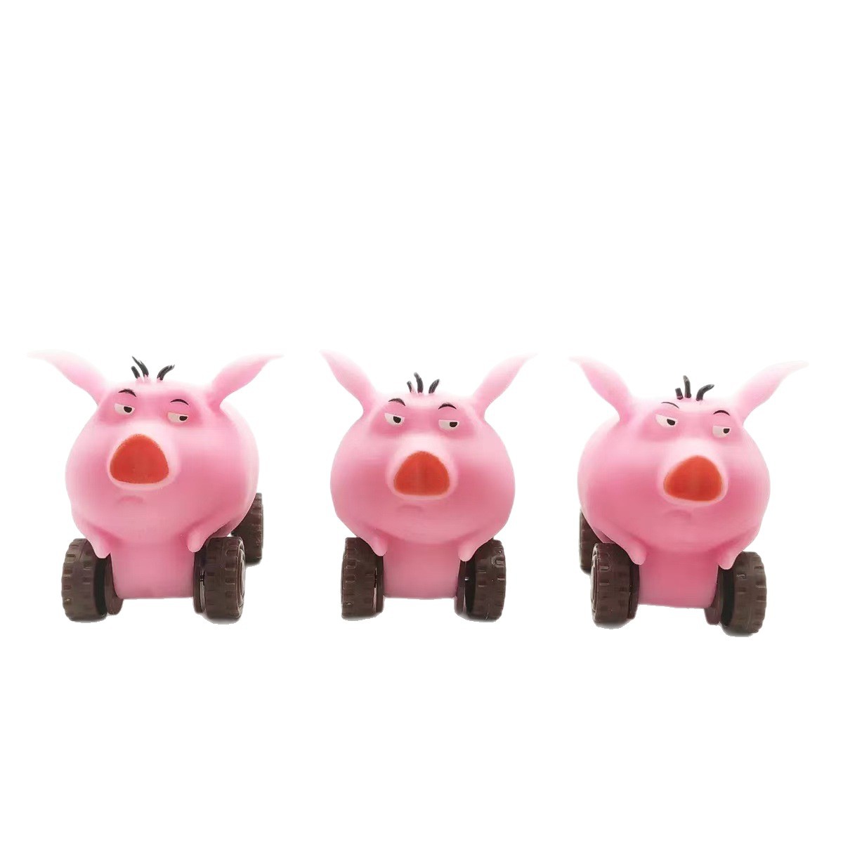 New flying Pig pull car, creative sliding car, best-selling transformable car, sand-filled toy car wholesale, educational Item Picture