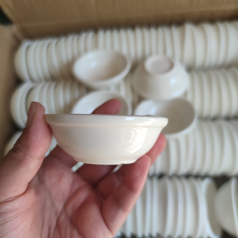 小菜碟陶瓷/密胺盘/白盘10.5寸/野营餐具/碗碟盘子细节图