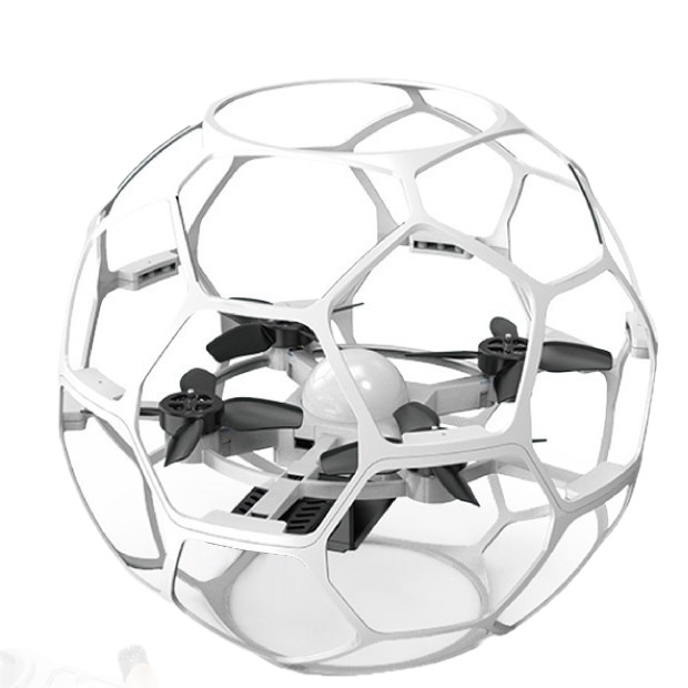 R4 Intelligent suspended large-diameter brushless flying ball children's teaching Special competition football drone Competition Item Picture